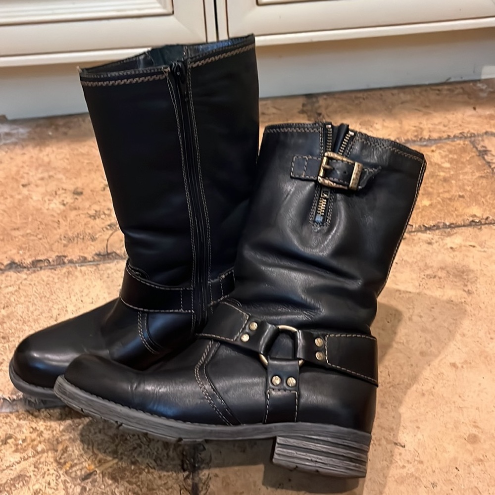 Remonte Dorndorf Leather boots Biker style 7